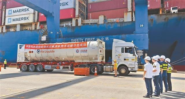 零下253℃常壓保溫，順利靠泊深圳!我國完成全球