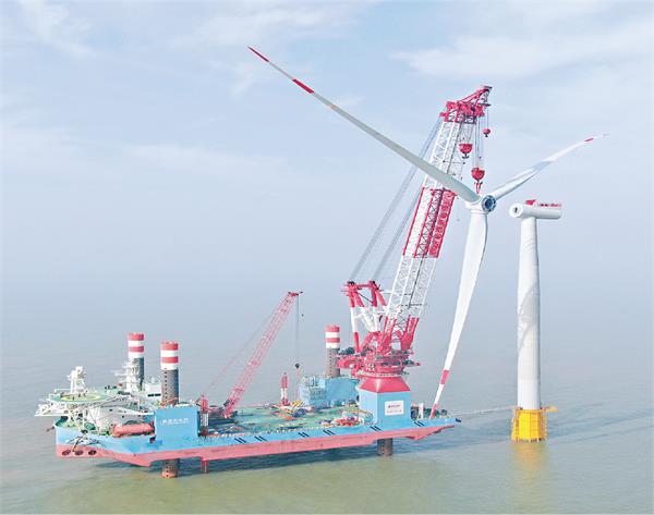 江蘇啟東海上風(fēng)電發(fā)電量突破20億千瓦時(shí)