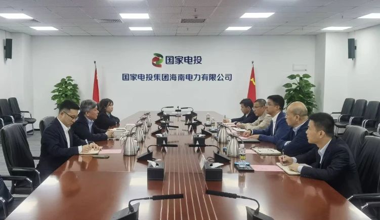 劉波濤會見國電投財務(wù)公司黨委書記、董事長李云峰