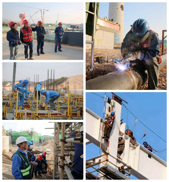 尋找“最美建設(shè)者”!陜煤石電開展工地?cái)z影主題黨日活動(dòng)