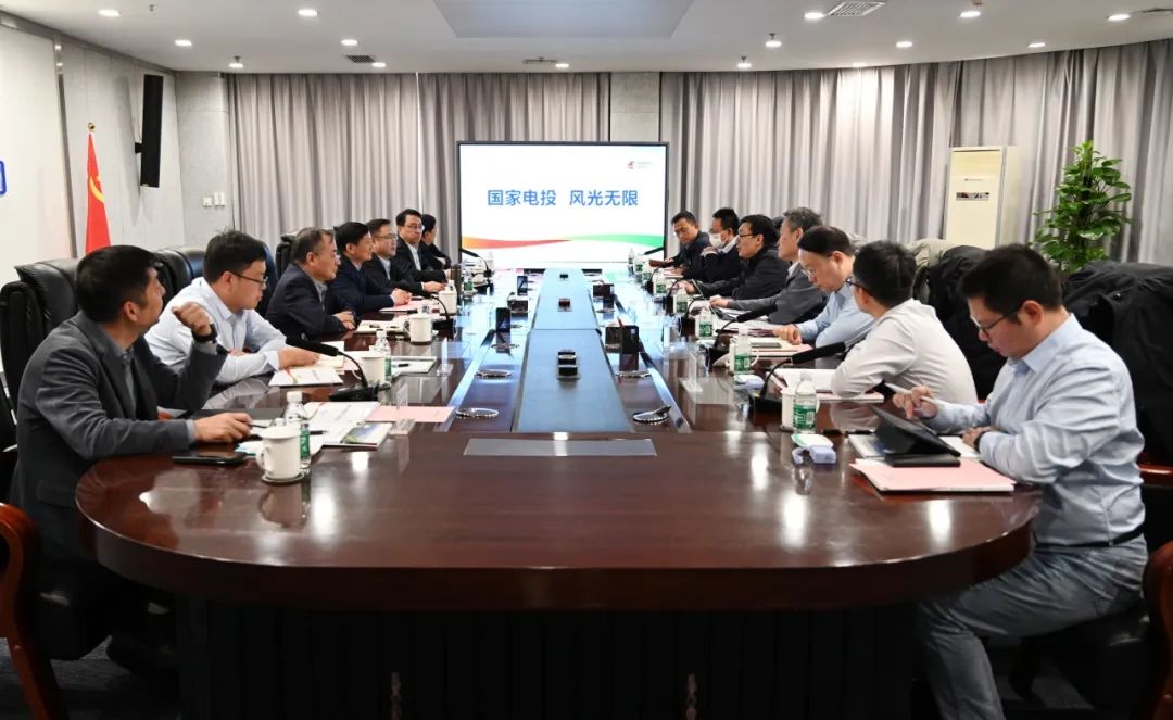 黃河水電公司黨委書記、董事長姚小彥會見國核電力院黨委書記、董事長李啟釗