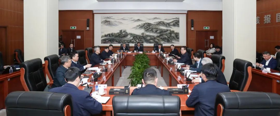 中核集團(tuán)會(huì)見(jiàn)東方電氣集團(tuán)總經(jīng)理、黨組副書(shū)記張彥軍一行