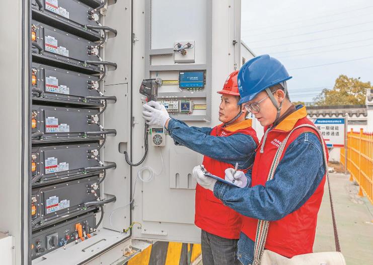 安徽當涂:儲能電站投運了 企業(yè)用能成本降了
