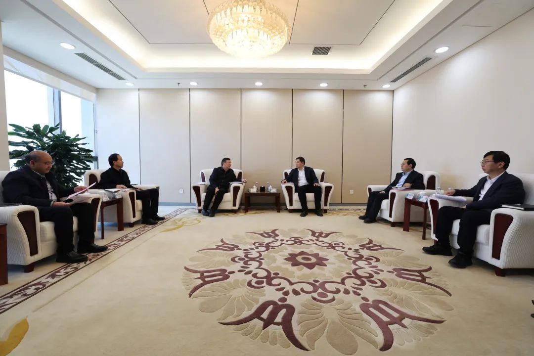 國(guó)網(wǎng)甘肅電力與張掖市政府座談交流