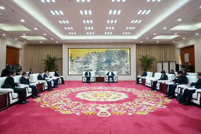 中國能建黨委書記、董事長宋海良拜會安徽省委副書記、省長王清憲