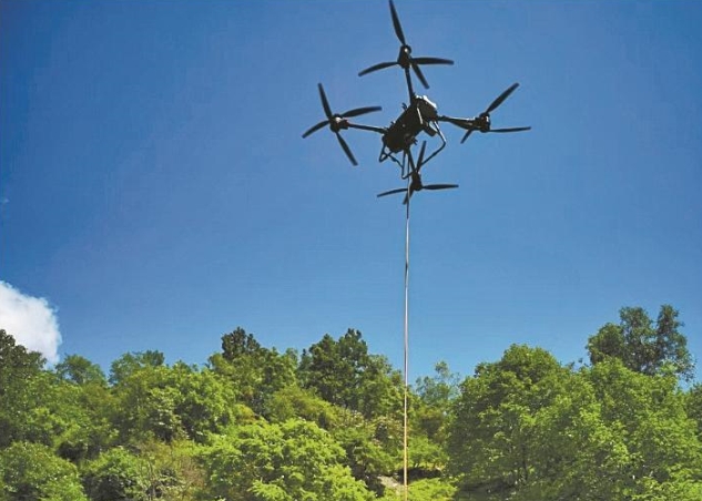 四川可由無(wú)人機(jī)部署的雨量站投用