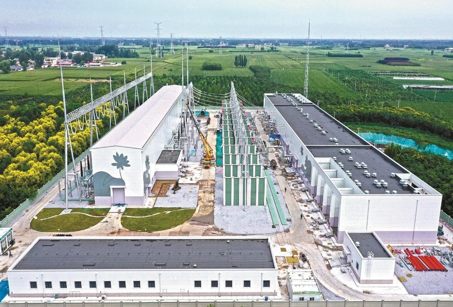 河北500千伏雄安變電站建設有序推進