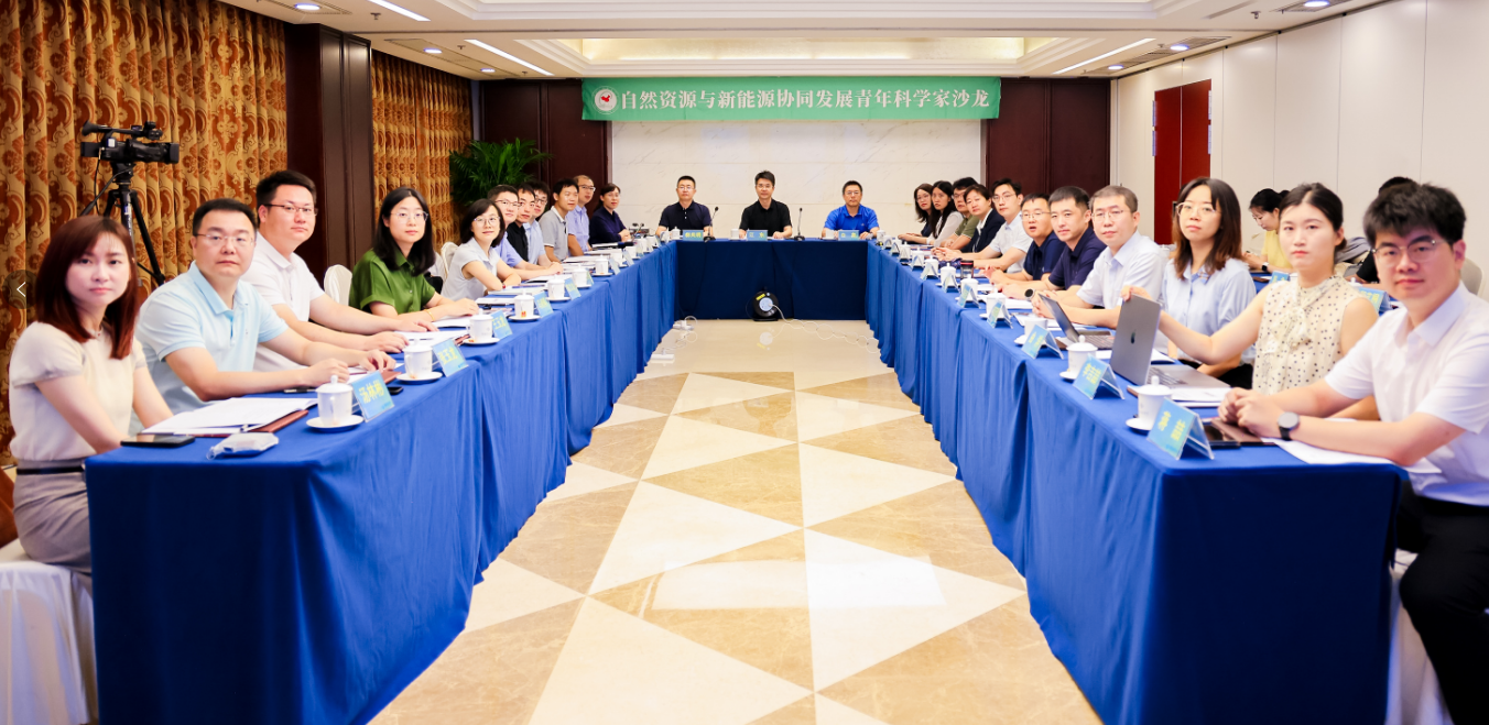 “數(shù)字賦能 綠色轉型——自然資源與新能源協(xié)同發(fā)展”青年科學家沙龍在京舉辦